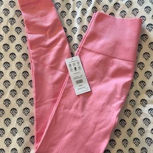 NWT Pink Spiritual Gangster Icon High Waisted Leggings